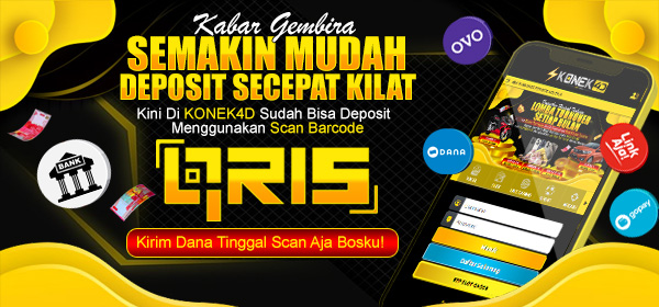 MINIMAL DEPOSIT 10K MENGGUNAKAN QRIS DI KONEK4D